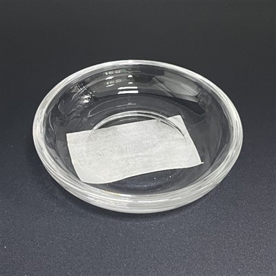 Круглої скляної мильної страви